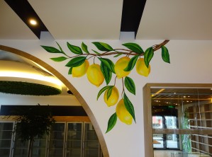 Wall mural - Lemons        